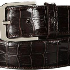 AIGNER Business Gürtel 12637/0014 Braun, Breite ca. 3,5 cm, Ebony