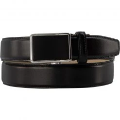 Anthoni Crown Gürtel schwarz 17010 Breite ca. 3,5 cm