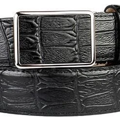 Anthoni Crown Gürtel schwarz 17K10 Breite ca. 3,5 cm