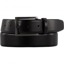 Strellson Gürtel black 3501/10 Schwarz, Breite ca. 3,5 cm