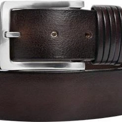 POST & CO Gürtel PR12/testa di moro Dunkelbraun, Breite ca. 4 cm