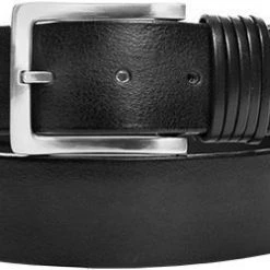 POST & CO Gürtel PR12/nero Schwarz, Breite ca. 4 cm