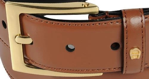 AIGNER Gürtel cognac 12644/003 Breite ca. 3,5 cm – Bild 2