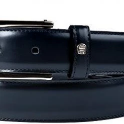 AIGNER Business Gürtel 12626/0006 Marine, Breite ca. 3 cm, Marineblau