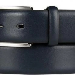 bugatti Gürtel 0556/12 Dunkelblau, Breite ca. 3,5 cm