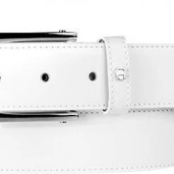 AIGNER Business Gürtel 126446/0028 Weiß, Breite ca. 3,5 cm, White