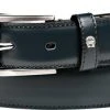 AIGNER Business Gürtel 124/0006 Marine, Breite ca. 3 cm