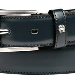 AIGNER Business Gürtel 124/0006 Marine, Breite ca. 3 cm