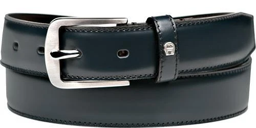 AIGNER Business Gürtel 124/0006 Marine, Breite ca. 3 cm