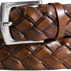 POST & CO Gürtel PR30/cognac Breite ca. 4,5 cm