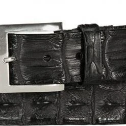 POST & CO Gürtel PR43CO/nero Schwarz, Breite ca. 4 cm