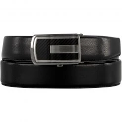 Anthoni Crown Gürtel schwarz 3CT10 Breite ca. 3,5 cm