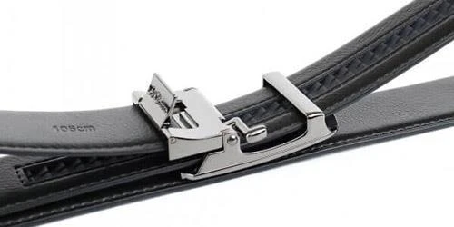 Anthoni Crown Gürtel schwarz 3CT10 Breite ca. 3,5 cm – Bild 4