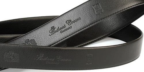 Anthoni Crown Gürtel schwarz 3CT10 Breite ca. 3,5 cm – Bild 5