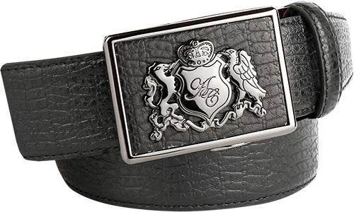 Anthoni Crown Gürtel schwarz 39C10L Breite ca. 4 cm