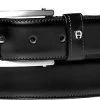 AIGNER Gürtel 126089/0007 Schwarz, Breite ca. 3,5 cm, Black
