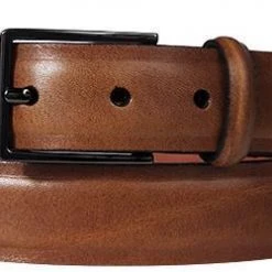 herrenausstatter.de Gürtel 113/64 Dunkelbraun, Breite ca. 3 cm