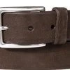 herrenausstatter.de Gürtel 084/68 Dunkelbraun, Breite ca. 3,5 cm