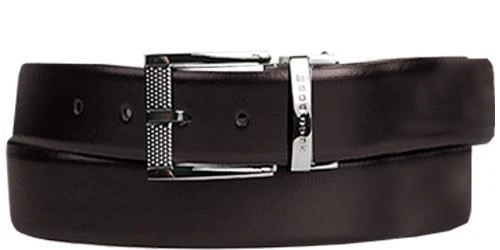 BOSS Gürtel OLSEN-CN 50220322/002 Wendegürtel, Schwarz-dunkelbraun, Breite ca. 3,5 cm, Black – Bild 2