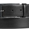 BOSS Gürtel Carmello-S 50262032/001 Schwarz, Breite ca. 3,5 cm, Black