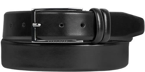 BOSS Gürtel Carmello 50239979/001 Schwarz, Breite ca. 3,5 cm