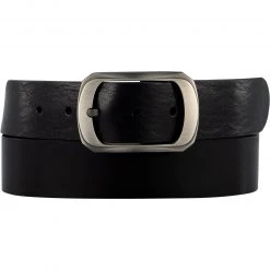 Anthoni Crown Gürtel schwarz 1J110 Breite ca. 3,5 cm