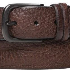 POST & CO Gürtel PR53/testa di moro Breite ca. 3,5 cm