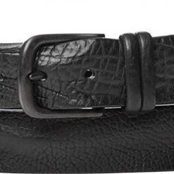 POST & CO Gürtel PR53/nero Schwarz, Breite ca. 3,5 cm