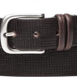 POST & CO Gürtel PR52 /testa di moro Dunkelbraun, Breite ca. 3,5 cm