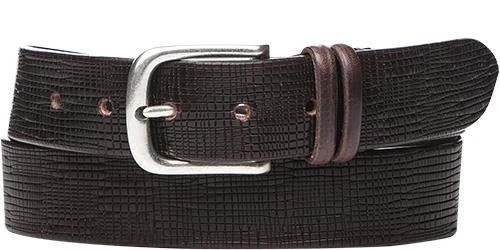 POST & CO Gürtel PR52 /testa di moro Dunkelbraun, Breite ca. 3,5 cm