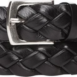 POST & CO Gürtel PR30/nero Schwarz, Breite ca. 4,5 cm