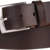 herrenausstatter.de Gürtel 135/65 Dunkelbraun, Breite ca. 4 cm