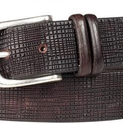 rosso e nero Gürtel DEPPR5/testa di moro Breite ca. 3,5 cm