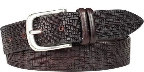 rosso e nero Gürtel DEPPR5/testa di moro Breite ca. 3,5 cm