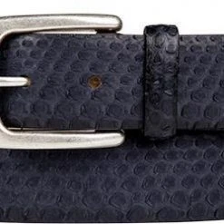 POST & CO Gürtel PR66/navy Breite ca. 3,5 cm