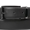 BOSS Gürtel Omarosyn 50322416/002 Schwarz, Breite ca. 3 cm