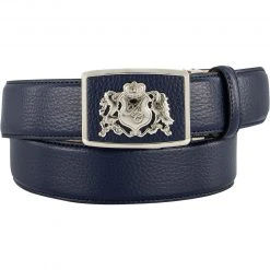 Anthoni Crown Gürtel dunkelblau 18T80L Breite ca. 4 cm
