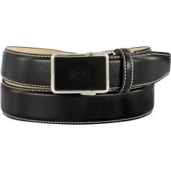 Anthoni Crown Gürtel schwarz 17WS10 Breite ca. 3,5 cm