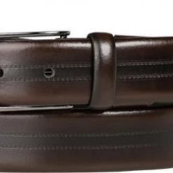 Strellson Gürtel 3997/205 Dunkelbraun, Breite ca. 3,5 cm, Braun