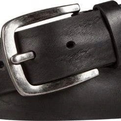 Lloyd-Belts Gürtel 1687/05 Dunkelgrau, Breite ca. 4 cm, Schwarz