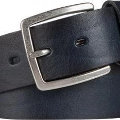 Lloyd-Belts Gürtel 1015/12 Dunkelblau, Breite ca. 4 cm, Marine