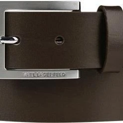 KARL LAGERFELD Gürtel 815300/0/500498/470 Dunkelbraun, Breite ca. 3,5 cm, Braun