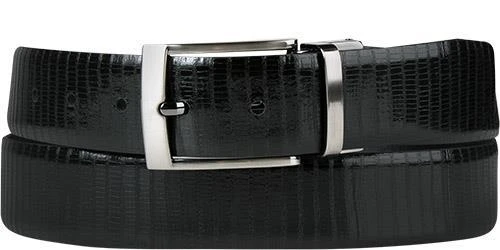 KARL LAGERFELD Gürtel 815301/0/500499/990 Wendegürtel, Schwarz, Breite ca. 3,5 cm