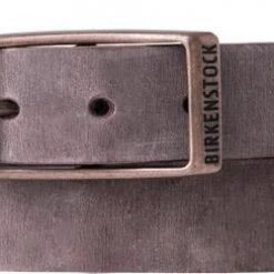 BIRKENSTOCK Gürtel Kansas 1012492/habana Graubraun, Breite ca. 3 cm