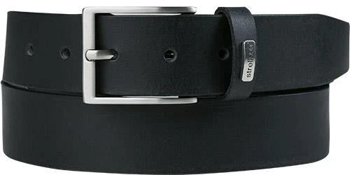 Strellson Gürtel 3061/001 Schwarz, Breite ca. 3,5 cm