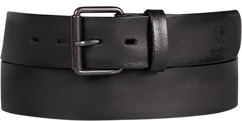 Strellson Gürtel 3059/001 Schwarz, Breite ca. 3 cm