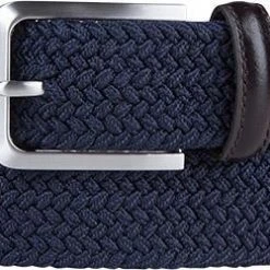 Brax Gürtel 50-0210/710 007 90/22 Navy, Breite ca. 3,5 cm