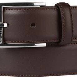 BOSS Gürtel Ellotyo 50385849/202 Braun, Breite ca. 3,5 cm, Dunkelbraun