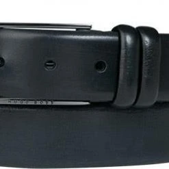 BOSS Gürtel Carmello 50239979/410 Dunkelblau, Breite ca. 3,5 cm, Marine