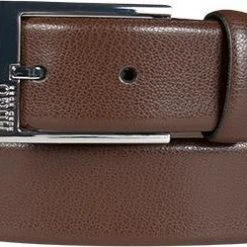 HUGO Gürtel Gellot 50385627/202 Rotbraun, Breite ca. 3,5 cm, Kastanienbraun